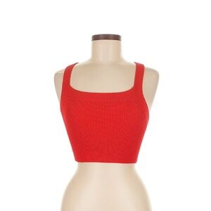 Aritzia Wilfred Cayenne tie crop top